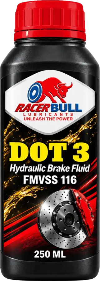 Racer Bull Brake Fluid DOT 3: Hydraulic Brake Fluid