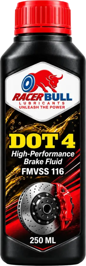 Racer Bull Brake Fluid DOT 4: High-Performance Brake Fluid