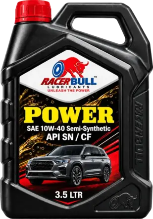 Racer Bull Power 10W-40: Semi-Synthetic Car Engine Oil