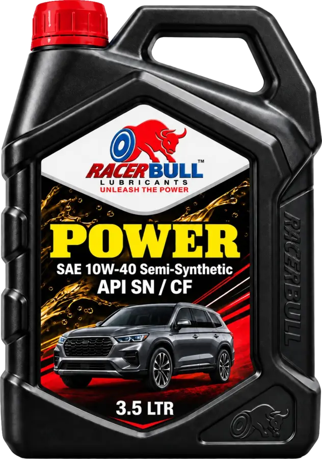 Racer Bull Power 10W-40: Semi-Synthetic Car Engine Oil